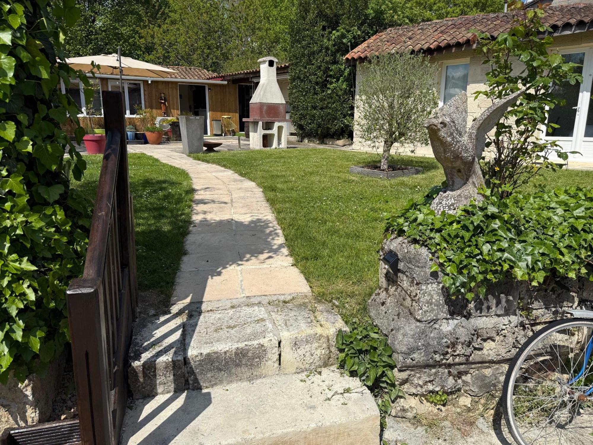 Chambre D'Hotes Naturiste Le Jardin Des Hirondelles Blanzaguet-Saint-Cybard Zewnętrze zdjęcie